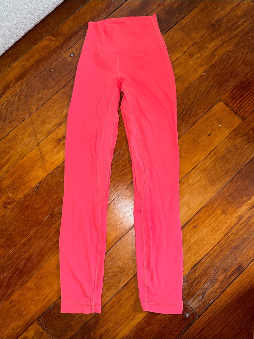 lululemon High-Rise Coral Pink Leggings